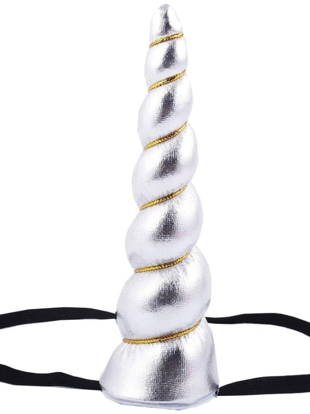 Delicate Dew Shiny Unicorn Horn Elastic Headband Cosplay Costume Easter Headpiec